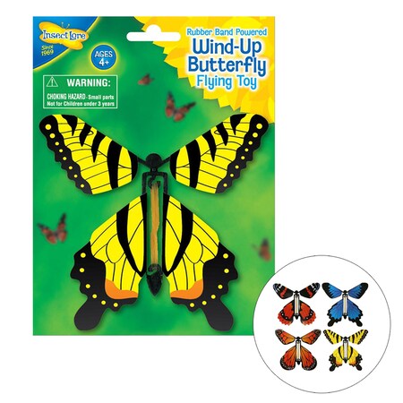 Insect Lore Wind Up Butterfly Toy 3860